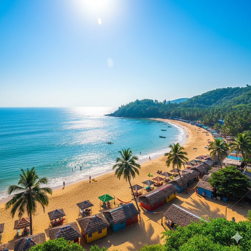 Goa Beaches - pristine coastline